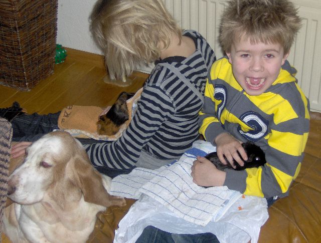 kids met swieber, obama en einstein.JPG