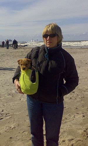 Woezel is hier 2 maanden oud.